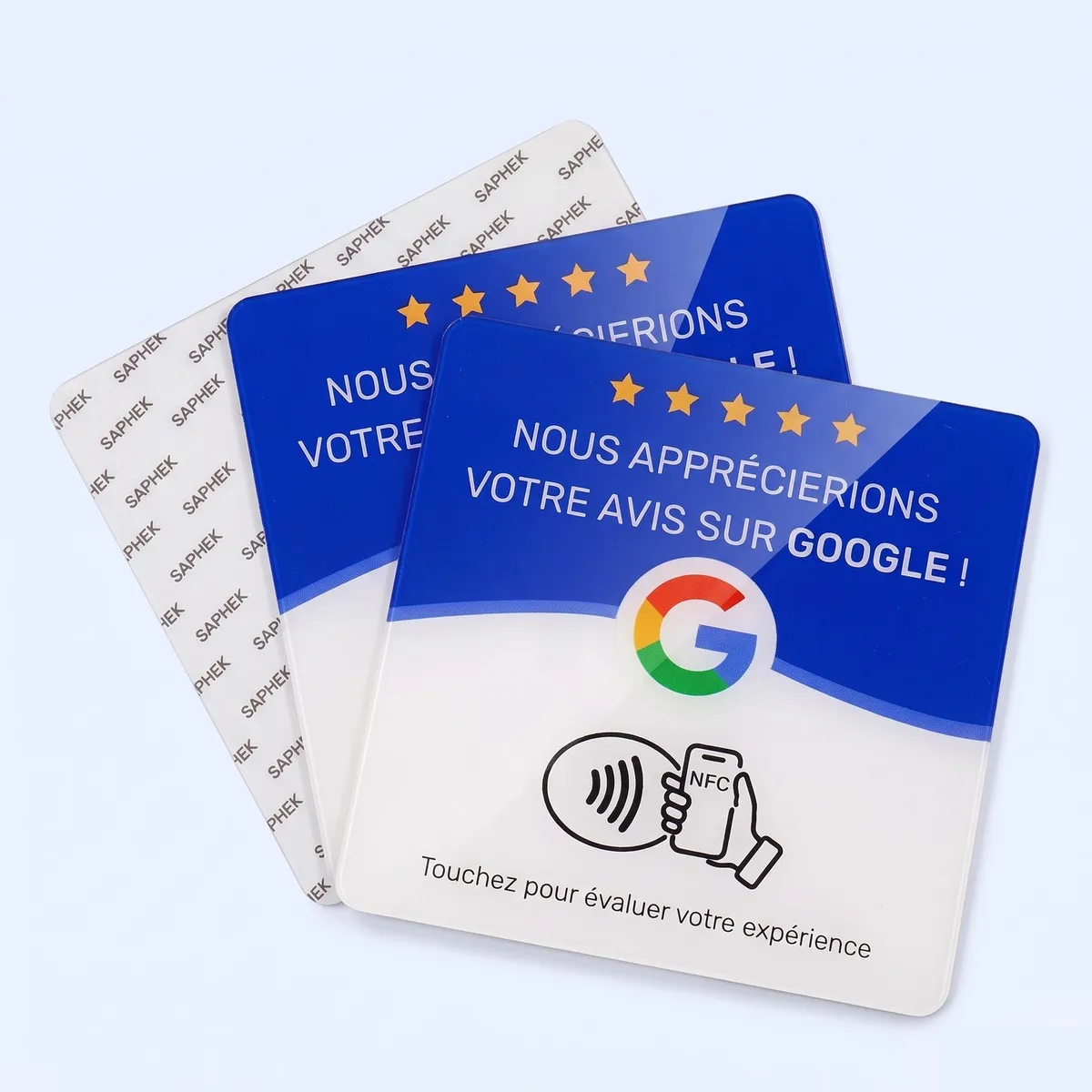 Lot de plaques NFC Saphek